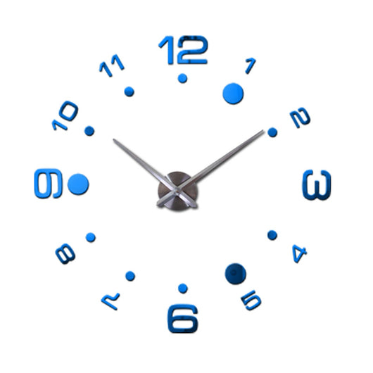 Reloj de Pared 3D Espejo Moderno Silencioso Estilo Europeo - Image 5