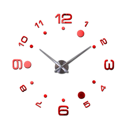 Reloj de Pared 3D Espejo Moderno Silencioso Estilo Europeo - Image 6