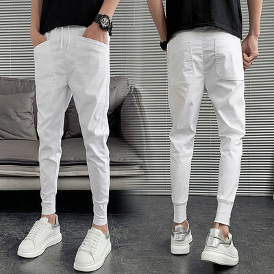 Pantalones Harlan Slim Fit Color Sólido - Image 8