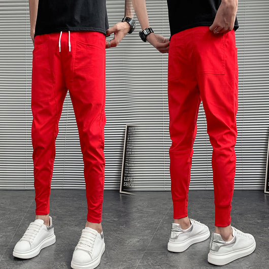 Pantalones Harlan Slim Fit Color Sólido - Image 6