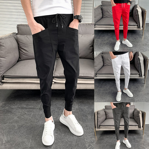 Pantalones Harlan Slim Fit Color Sólido