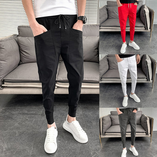 Pantalones Harlan Slim Fit Color Sólido