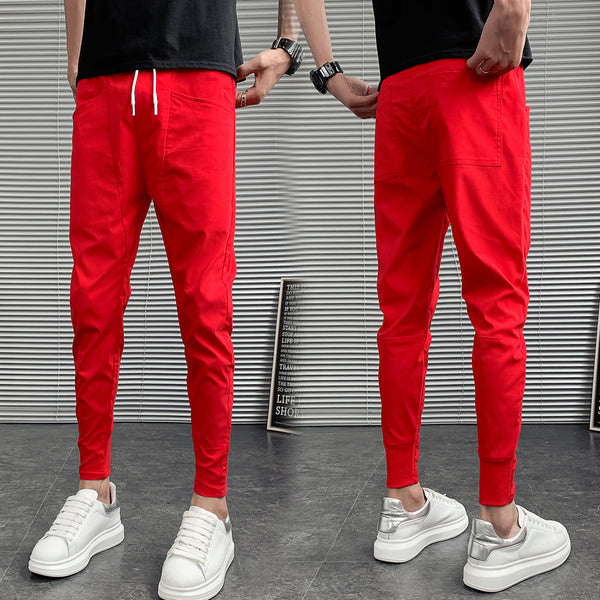 Pantalones Harlan Slim Fit Color Sólido