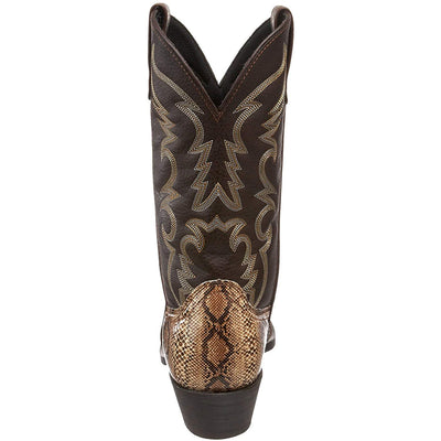 Botas Vaqueras Cowboy con Tacón Alto y Estampado Serpiente para Parejas Tallas 38-48 - Image 8