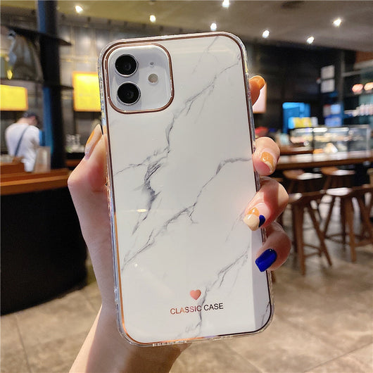 Funda Protectora para iPhone Mármol Degradado con Brillo - Compatible con Apple 12, XS, XR, 11 y 7P - Image 10