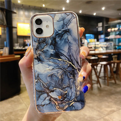 Funda Protectora para iPhone Mármol Degradado con Brillo - Compatible con Apple 12, XS, XR, 11 y 7P - Image 15