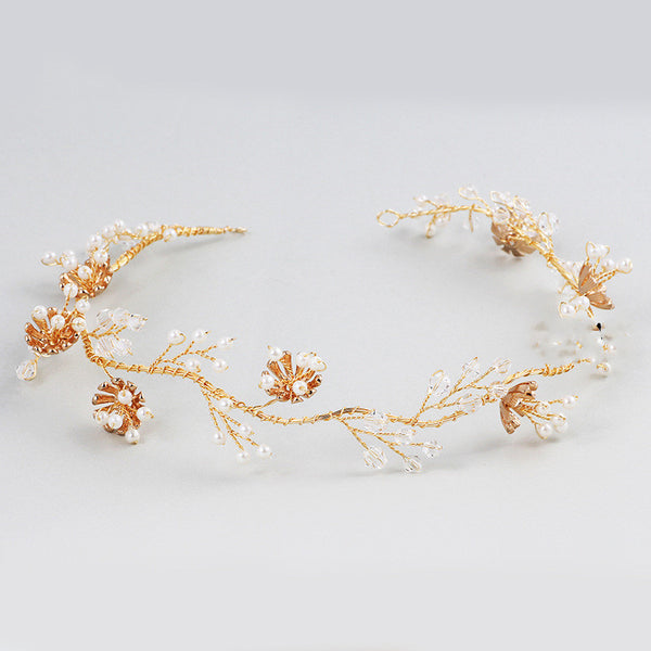 Diadema de Perlas para Fotografía Profesional y Eventos Especiales