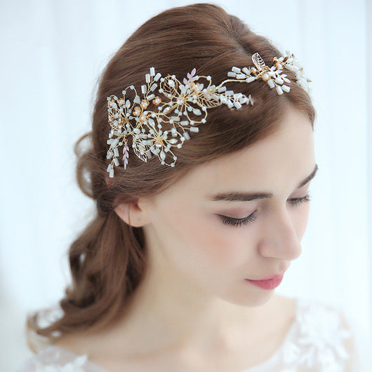 Diadema de Perlas para Fotografía Profesional y Eventos Especiales - Image 5