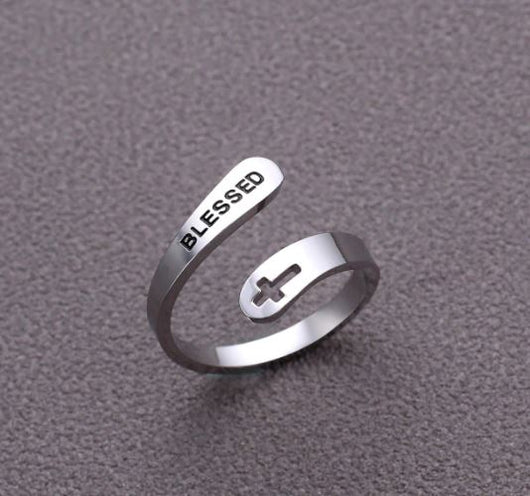 Anillo Cruzado de Estilo Hong Kong - Diseño Geométrico Minimalista - Image 6
