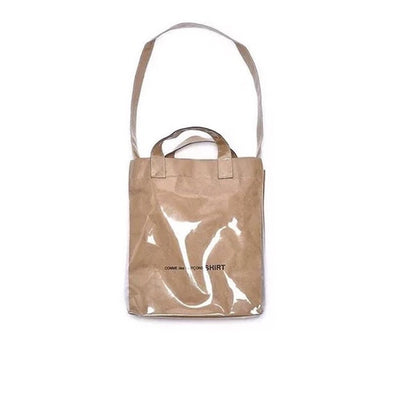 Bolsa de Compras Kraft PVC Creativa con Diseño Personalizable