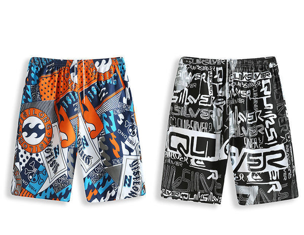 Pantalones Cortos de Playa para Hombre - Bermudas de Secado Rápido