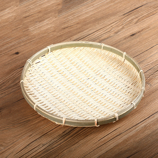 Canasta Tejida de Bambú Artesanal para Frutas y Almacenamiento del Hogar - Image 7
