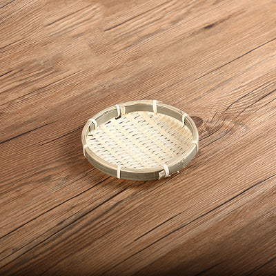 Canasta Tejida de Bambú Artesanal para Frutas y Almacenamiento del Hogar - Image 10