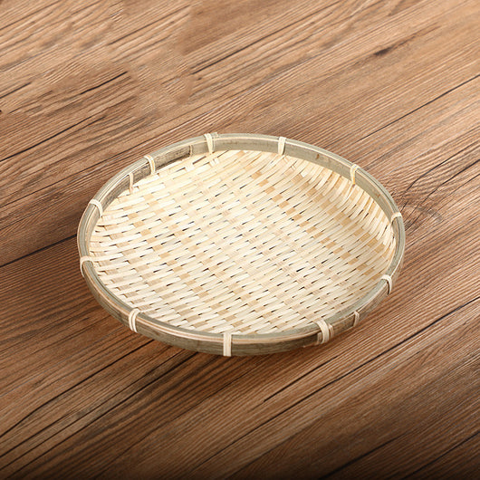 Canasta Tejida de Bambú Artesanal para Frutas y Almacenamiento del Hogar - Image 3