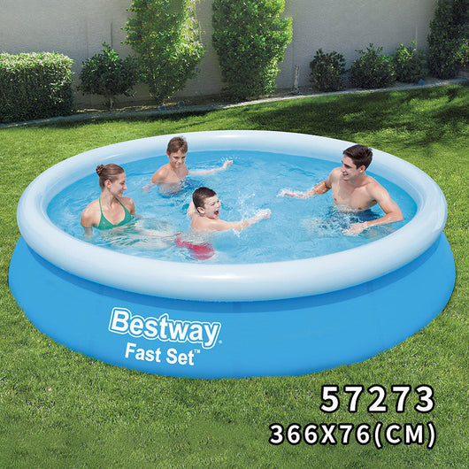 Piscina Inflable Grande para Familia con Anillo Reforzado - Diversión Acuática para Todos - Image 5