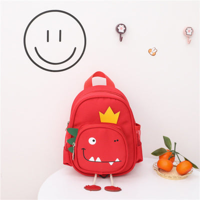 Mochila Escolar Infantil Dinosaurio Coreana con Sistema Antiloss para Niños y Niñas - Image 2