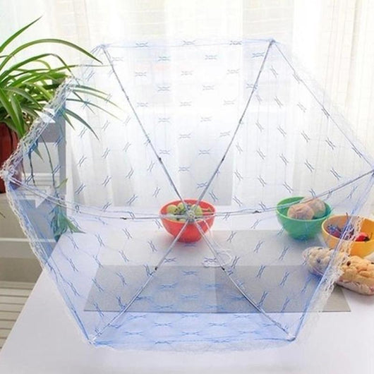 Paraguas Protector de Alimentos Hexagonal de 35cm con Malla Gasa - Image 8