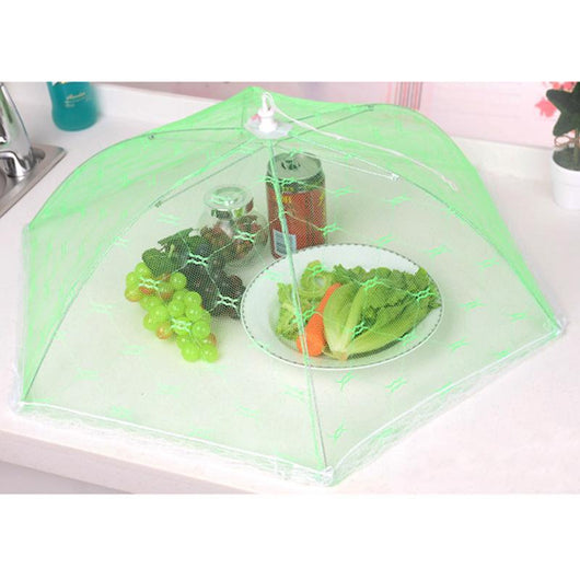Paraguas Protector de Alimentos Hexagonal de 35cm con Malla Gasa - Image 9