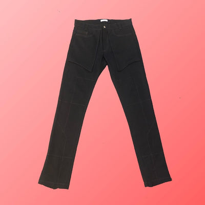 Pantalones Overol Hombre Verano Sueltos Casuales Rectos Transpirables - Image 4