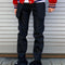 Men's Summer Overalls Loose Casual Straight Breathable