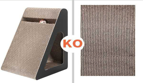Rascador Triangular para Gatos - Afilador de Uñas Premium
