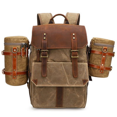 Bolsa de Almacenamiento para Cámara SLR de Lona Impermeable Multicolor