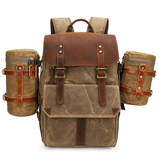 Bolsa de Almacenamiento para Cámara SLR de Lona Impermeable Multicolor