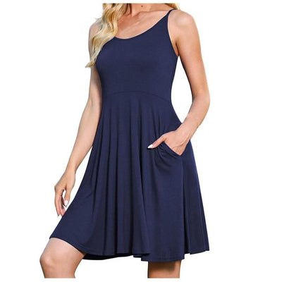 Vestido Casual de Tirantes para Primavera y Verano - Diseño Elegante y Versátil - Image 6