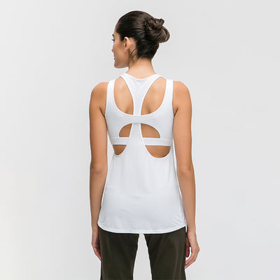 Sujetador Deportivo con Espalda Hueca y Blusa Integrada - Conjunto Fitness Versátil - Image 6