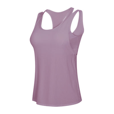 Sujetador Deportivo con Espalda Hueca y Blusa Integrada - Conjunto Fitness Versátil - Image 9