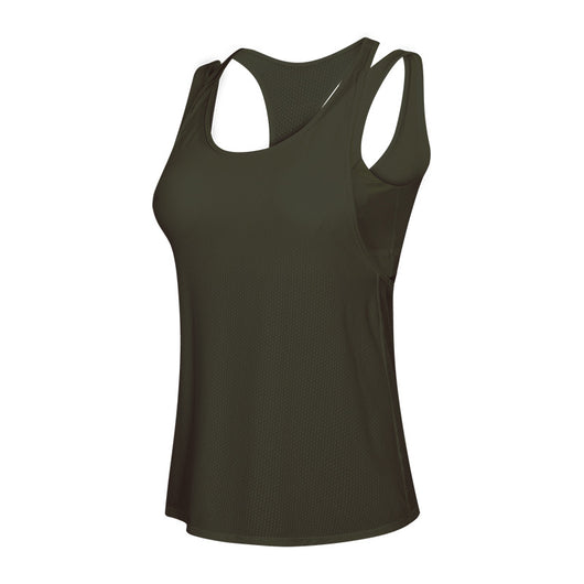 Sujetador Deportivo con Espalda Hueca y Blusa Integrada - Conjunto Fitness Versátil - Image 3