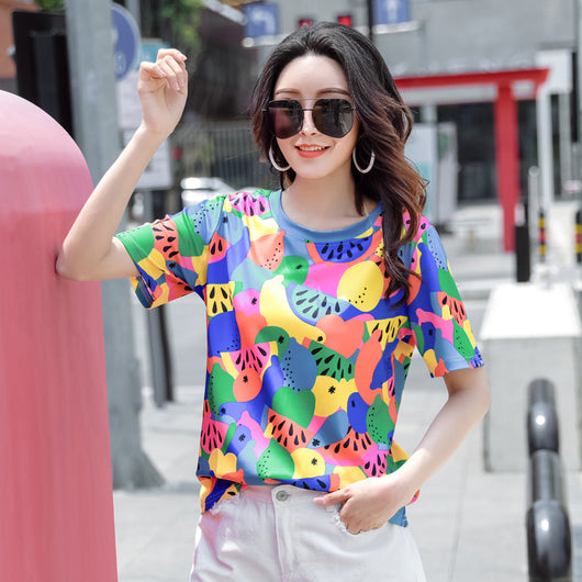 Blusa Holgada Cuello Redondo Estilo Occidental Personalizable - Image 9