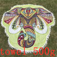 Tapiz Mandala Elefante Arcoíris - Image 5