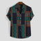 Camiseta Étnica Vintage Masculina - Estilo Verão