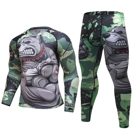 Conjunto Deportivo Compresión Animal - Playera y Pantalón - Image 14