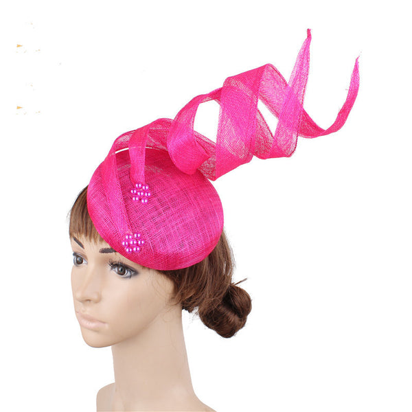 Diadema de Fibra de Cáñamo Multicapa - Accesorios para el Cabello Estilo Europeo