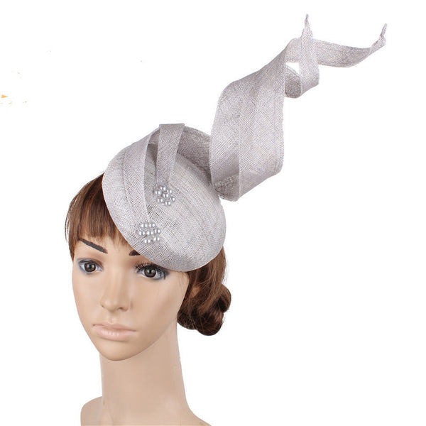 Diadema de Fibra de Cáñamo Multicapa - Accesorios para el Cabello Estilo Europeo