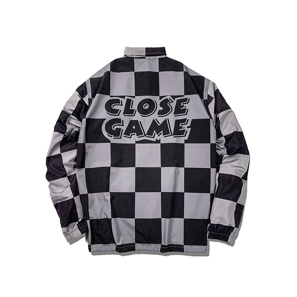 Chaqueta Cuadros Blanco y Negro - Estilo Casual Profesional