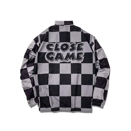 Chaqueta Cuadros Blanco y Negro - Estilo Casual Profesional - Image 2