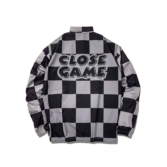 Chaqueta Cuadros Blanco y Negro - Estilo Casual Profesional