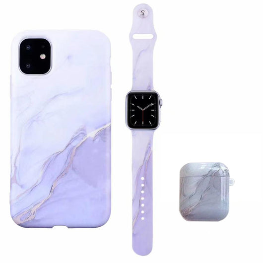 Estuche Elegante para Auriculares con Diseño Mármol y Correa Ajustable - Image 11