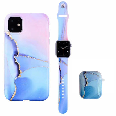 Estuche Elegante para Auriculares con Diseño Mármol y Correa Ajustable - Image 16