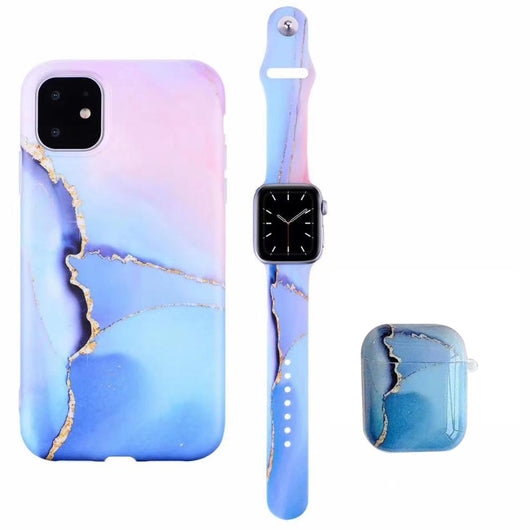 Estuche Elegante para Auriculares con Diseño Mármol y Correa Ajustable - Image 16