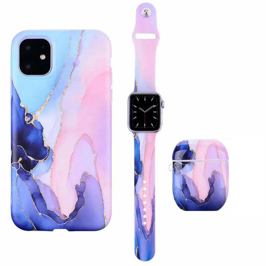 Estuche Elegante para Auriculares con Diseño Mármol y Correa Ajustable - Image 15