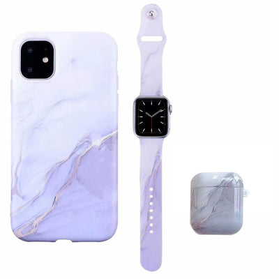 Estuche Elegante para Auriculares con Diseño Mármol y Correa Ajustable - Image 8