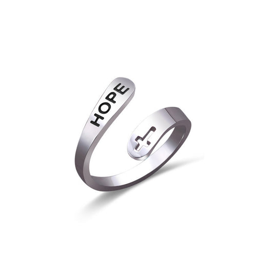 Anillo Cruzado de Estilo Hong Kong - Diseño Geométrico Minimalista - Image 7