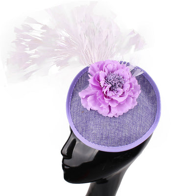 Sombrero de Gala Elegante en Tela de Red y Cáñamo - Image 18