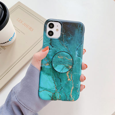 Funda Mármol con Soporte para iPhone - Diseño Frosted IMD - Image 8