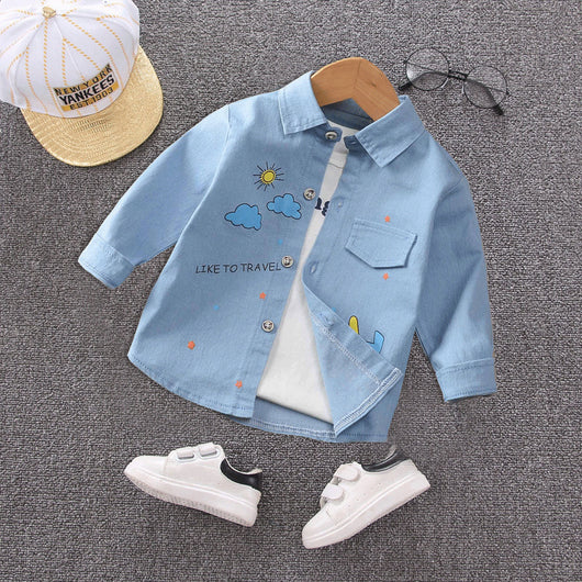 Ropa Infantil de Algodón Puro para Primavera y Otoño - Image 29
