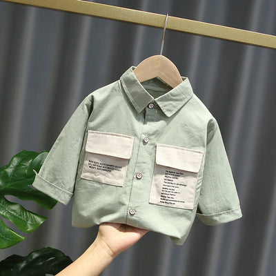 Ropa Infantil de Algodón Puro para Primavera y Otoño - Image 14